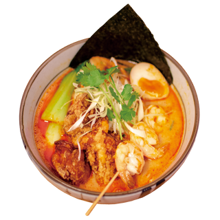 Spicy Ebi Kushi Karaage Ramen