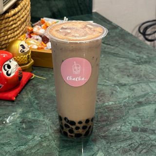 CHOCOLATE BUBBLE TEA 可可珍珠奶茶