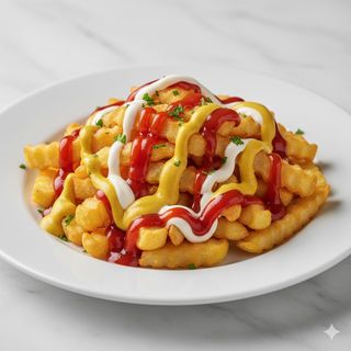 Papas Locas Tres Salsas