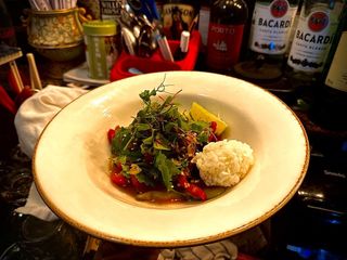 Nam tok (Thai Beef salad )