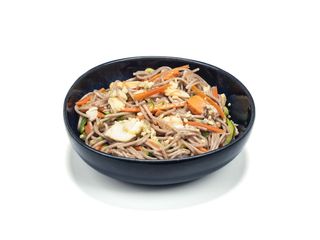 Yakisoba capesante e zenzero