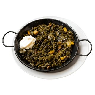 Arroz negro con alioli (para 2 personas)