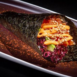 Temaki spicy sake - 1 pezzo