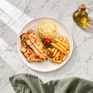 Sûpreme de poulet gratiné