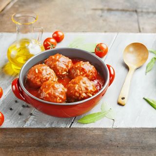 Тефтели Ежики с соусом  (говядина)