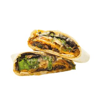 Wrap vegetariano (inclui batata frita)