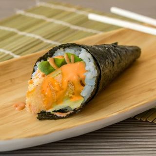 33. Temaki Langostino Frito (1 Ud.)