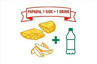 Papadia, 1 Side And 1 Drink