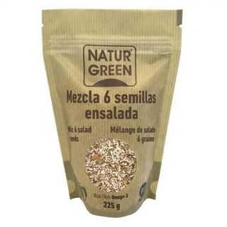Mezcla Seis Semillas para Ensaladas Eco Naturgreen 225 Gr.