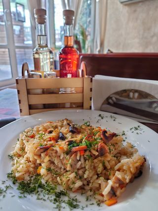 Ризото със зеленчуци и кашкавал (450г)