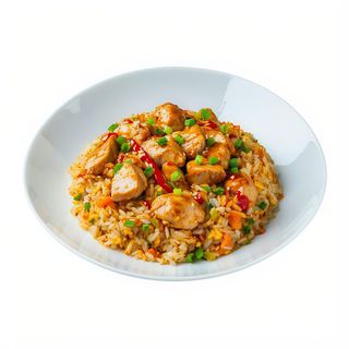 Menú De Pollo Con Arroz (1 Persona)