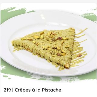 Crêpe à la Pistache