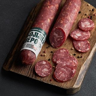 Ковбаса сирокопчена "Боллеро" (половинка), 150г (13773)