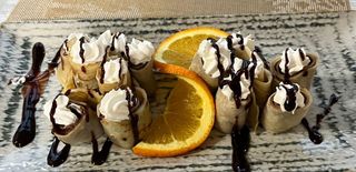 Clatite cu ciocolata 