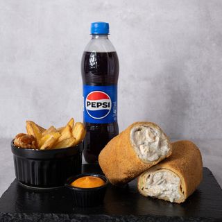 Alfredo panirana palačinka Menu