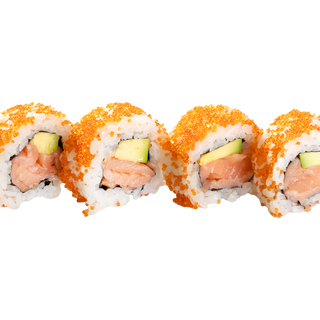 Урамаки Калифорния сьомга и авокадо 4 бр 130гр