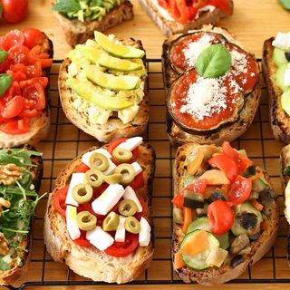 Bruschetta fantasia 3 pezzi