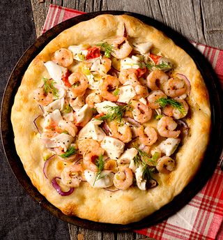 Pizza Fruits de Mer