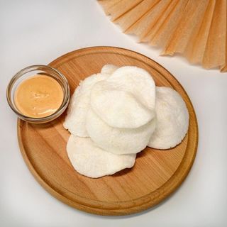 Чіпси рисові зі спайсі соусом