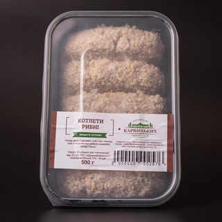 Котлети рибні, 500 Г