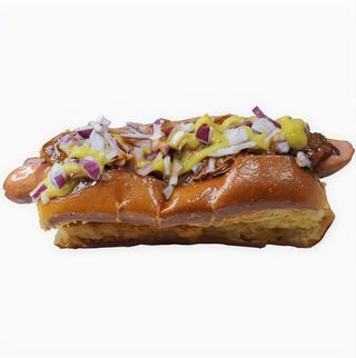 Perrito travieso de pulled pork