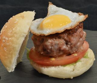 Miniburguer de pollo aliñado