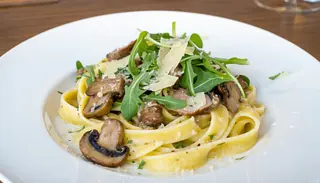 Tagliatelle z polędwicą wieprzową