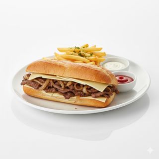 Sandwiche Philly Cheese Steak