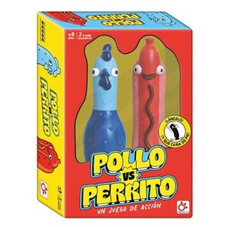 Pollo Vs Perrito - Juego De Cartas - 8437020827881