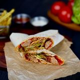 Лавашбургер куриный