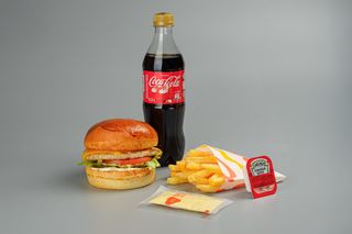 Комбо Чизбургер куриный