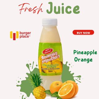 Pine apple and orange smoothies