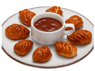 Pierogi Hinkali Ostre