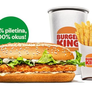 Plant-based Vegan Royale Menu