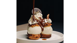 Ptysie z kremem pomarańczowym