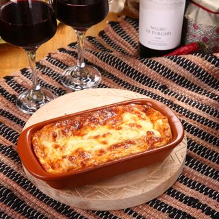 Clătite cu carne la cuptor 