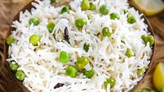 Green peas pulao