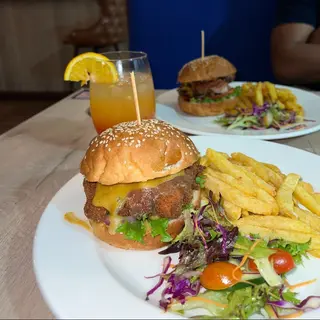 Schnitzel Burger