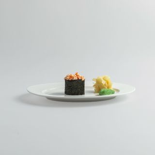 Гункан з креветкою