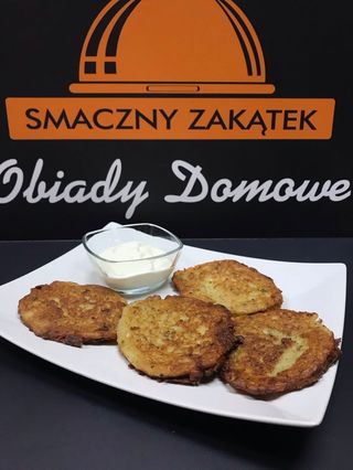 Placki ze śmietaną (wege)