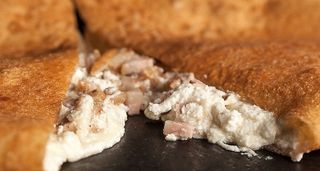 Ripieno fritto cicoli, provola e ricotta