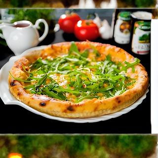 Pizza sa rukolom-42cm