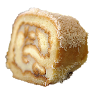 Pastel manta de coco