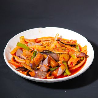 Melanzane cinesi in salsa speciale