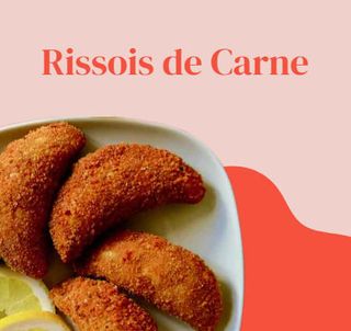 3 Rissóis de Carne Artesanais