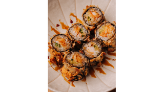 Hosomaki krewetka migdał