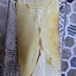 Crep salado de paté y pavo