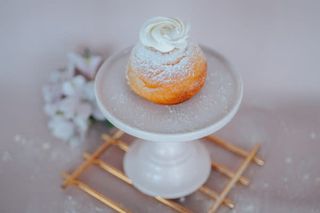 Pączek z mascarpone