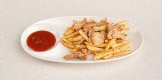 Курица с фри