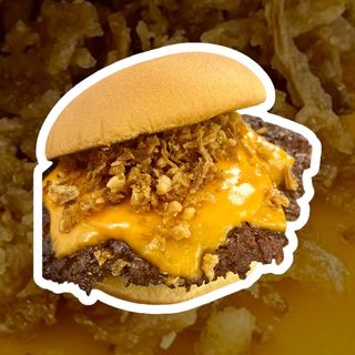 Crispy Onion Burger Meal